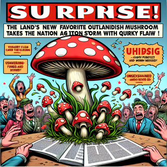 “Surprise! America’s New Favorite Fun Guy: Deadly Fungus Sweeps the Nation with Unexpected Flair!”