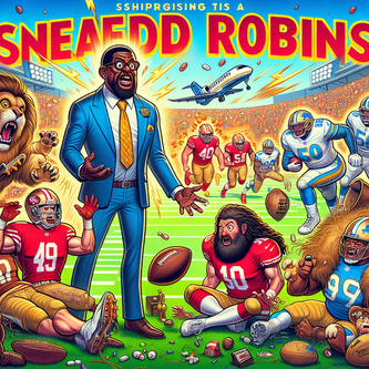 “49ers Shockingly Appoint Snead Robinson as Political Strategist for NFC Championship Showdown with Lions” funny news funny newz weird news