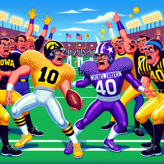 “Iowa Decimates Northwestern 46-0, Proving They’re Experts at Winning, Unlike Some Politicians” funny news funny newz weird news