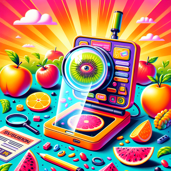 “The Apple Vision Pro: Because Knowing Every Detail of a Fruit is Vital to Your Existence” funny news funny newz weird news