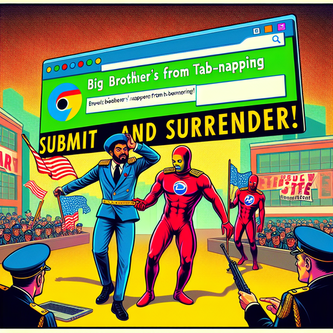 “Microsoft’s Tab-Napping: Chrome’s Loss, Big Brother’s Gain – Click, Submit, Surrender!” funny news funny newz weird news