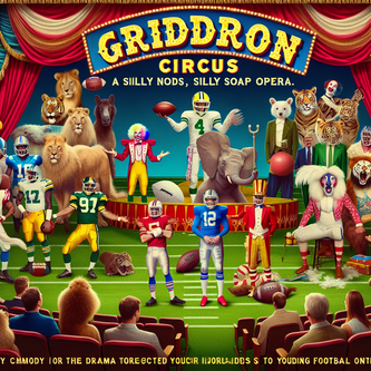 “Gridiron Circus: Tucker-Kelce-Mahomes Drama Unveils NFL’s Silly Soap Opera” funny news funny newz weird news