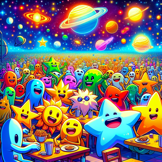 “Mind-blowing Snapshot: Behold the Majestic Congregation of Stellar Siblings in a Galactic Neighbor!” funny news funny newz weird news