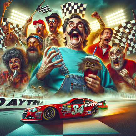 “Another Thrilling Day at Daytona: NASCAR Races to Keep You Awake on Thursday!” funny news funny newz weird news