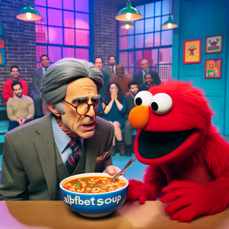 “Today Show Witnesses Larry David’s Heroic Crusade Against Elmo: A Controversial Triumph?” funny news funny newz weird news