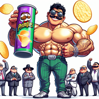 “Chris Pratt’s Pringles Super Bowl Ad Exposes the Sinister Connection Between Snacks and Corruption.” funny news funny newz weird news