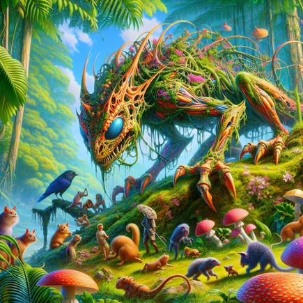 “Jungle unveils a parade of otherworldly critters, reminding us Earth is just ‘ordinary.'” funny news funny newz weird news