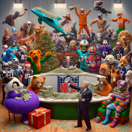 “NFL Auctioning Off Christmas Games: Who Will Win the Holiday Broadcasting Battle?”