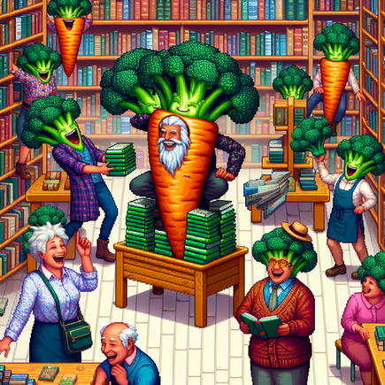 “Stardew Valley’s 16 Update: Now with Carrot-Hat-Wearing Broccoli Booksellers – Because Why Not?”