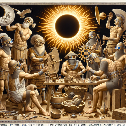 “Blinded by the Eclipse: How Staring at the Sun Shaped Ancient Societies”