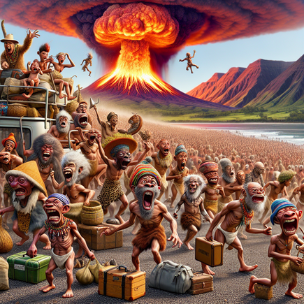 Supervolcano eruption sparked human migration out of Africa 74,000 years ago – CNN’s Wonder Theory funny news funny newz weird news