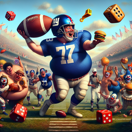 New York Giants Roll the Dice on JJ McCarthy: Will it be a Touchdown or Fumble? funny news funny newz weird news