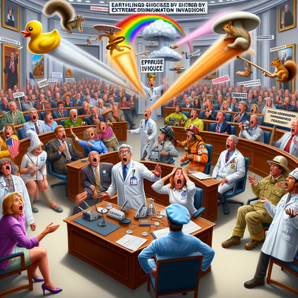 “Earthlings Shocked to Discover US Congress Infected by Russian Propaganda!” funny news funny newz weird news