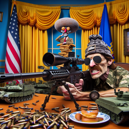 “US Sniper in Ukraine Urges: More Bullets, Less Tanks – Revolutionary Concept!”