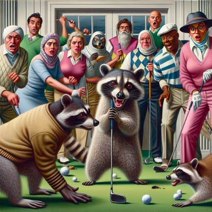 Raccoon Rampage at Moriah Country Club: Is the Club Mascot a Rabid Risk?