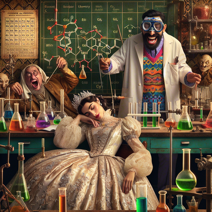 Sleeping Beauty in the Chemistry Lab: Where Fashion History Gets a Scientific Makeover!